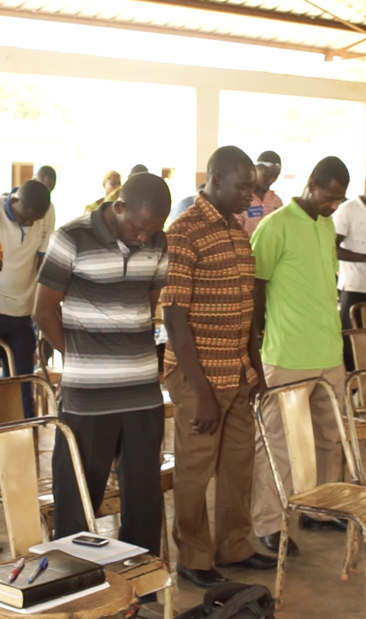 BF TRAINING PRAYING